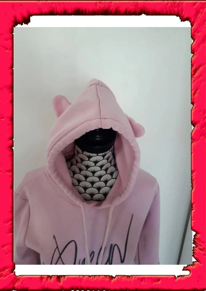 Sweat a capuche court XXS - photo numéro 4