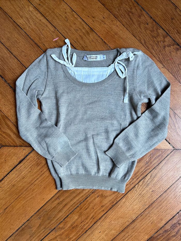 Neuf pull/chemise comptoir des cotonniers taille 6 ans - photo numéro 5