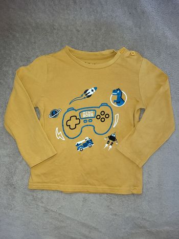 T-shirt garçon manches longues 3 ans