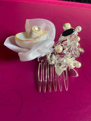 Peigne à cheveux coiffure mariage