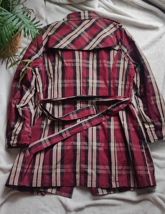 Trench imperméable imprimée taille M - photo numéro 4