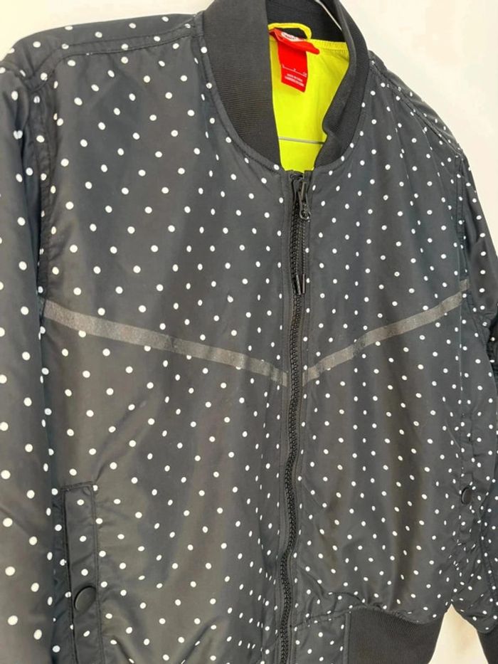 Veste Nike bomber matelassée bien chaude à pois taille S comme neuve - photo numéro 2