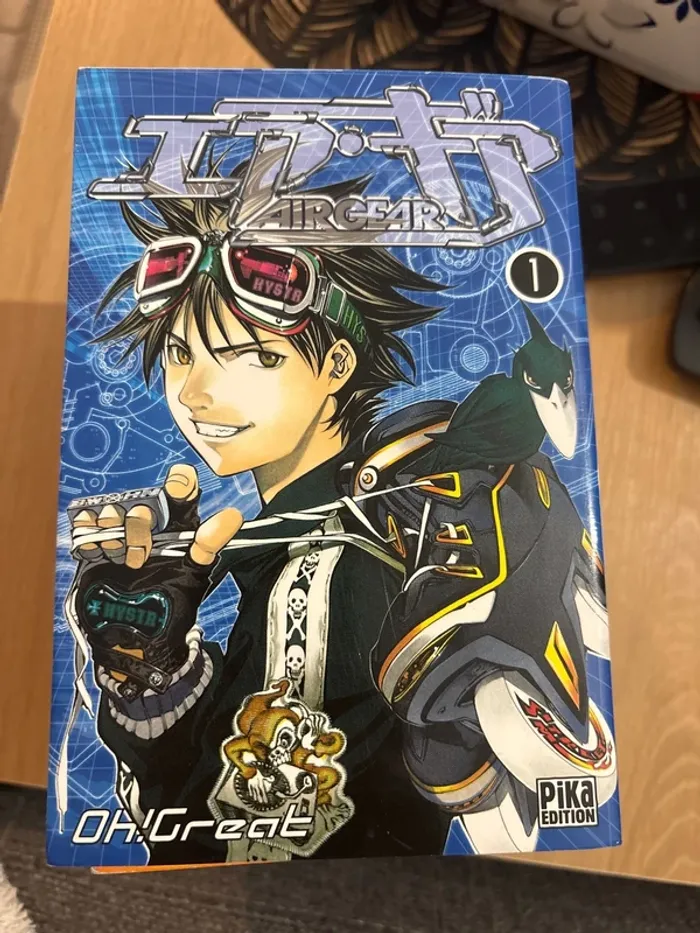 Manga airgear - du tome 1 à 8 - photo numéro 2