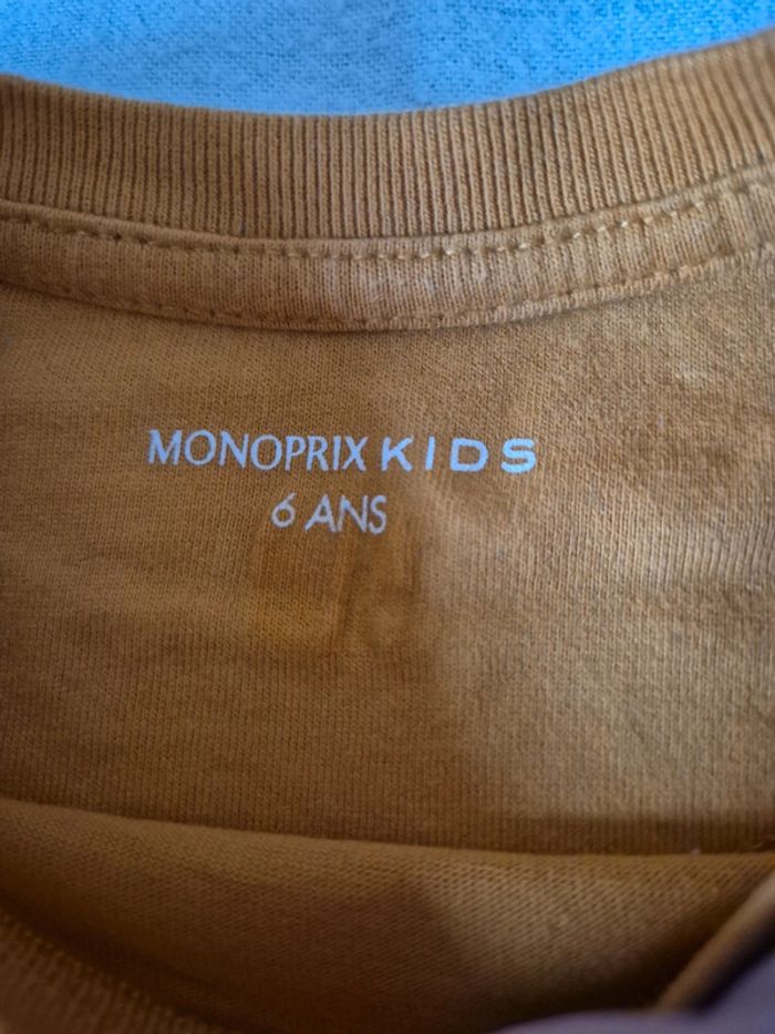 Manches longues moutarde 6 ans - photo numéro 3