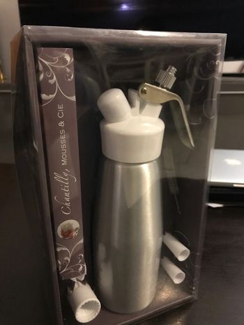 Livre coffret chantilly mousse & cie