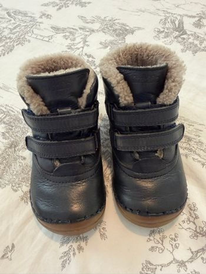 Bottines avec fourrure / taille 23 - photo numéro 1