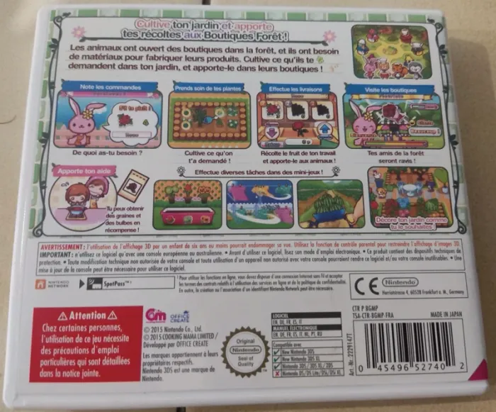 Jeu gardening mama forest friends nintendo 2ds 3ds - photo numéro 3