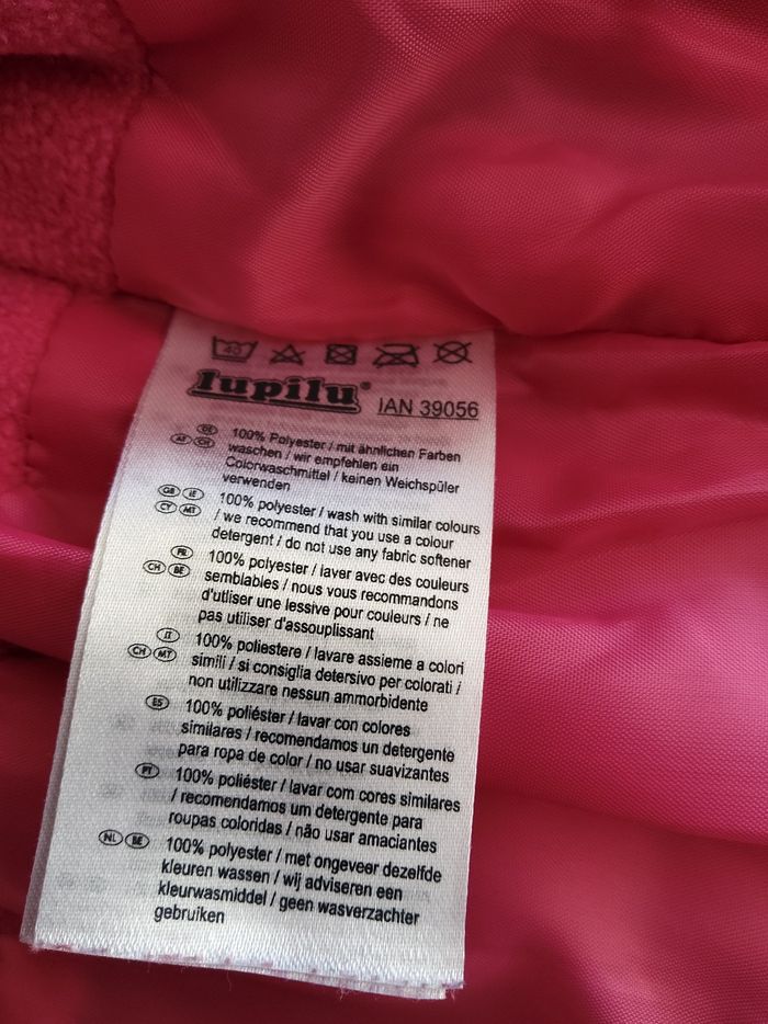 Doudoune sans manches rose à motifs - photo numéro 5