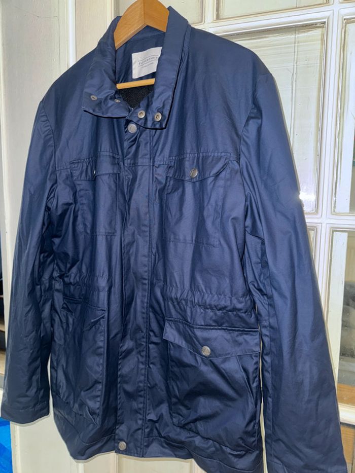Veste eleven style toile ciré  Portée une fois Taille L - photo numéro 6
