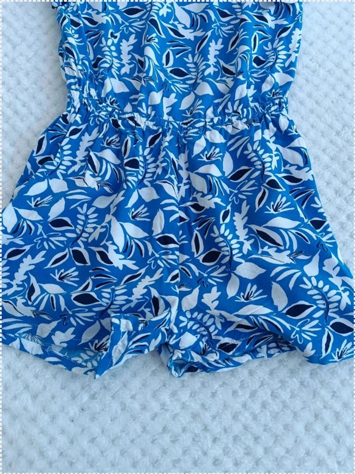 🔸Combinaison Combishort Fille bleu & blanc Gémo – 5 ans🔸 - photo numéro 4