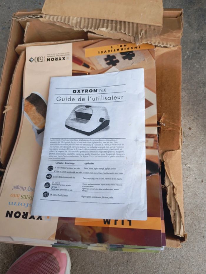 Plastifieuse xyron tbe
