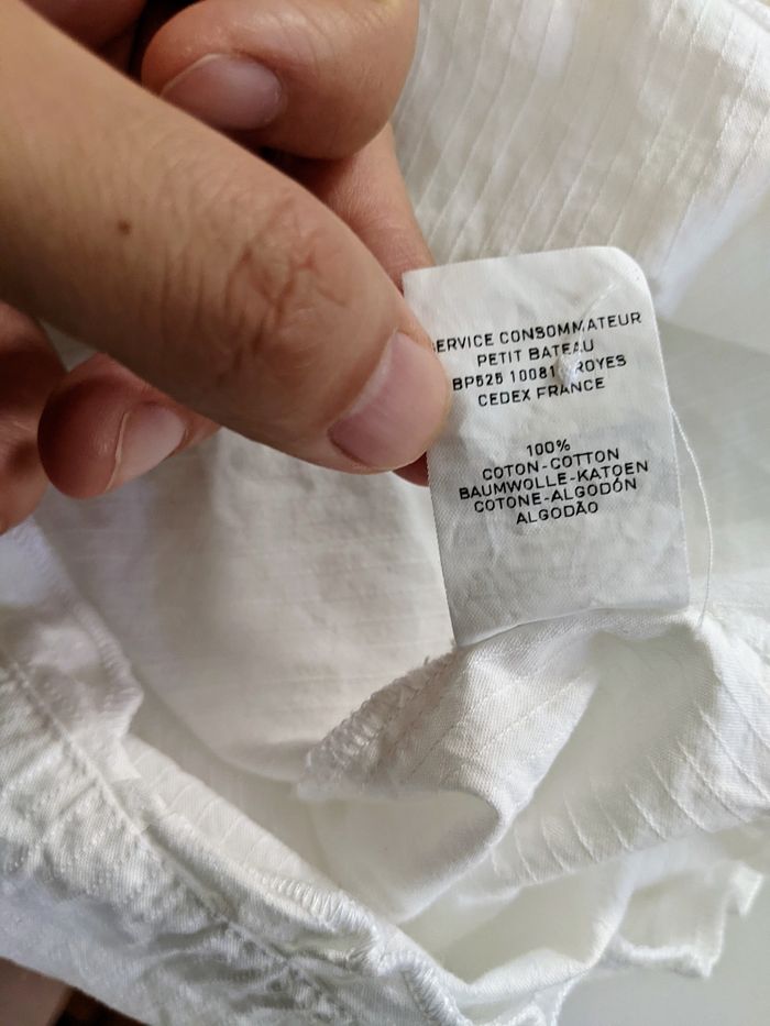 jolie robe de cérémonie Petit Bateau 12 mois 74cm - photo numéro 4