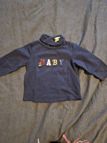 Sous pull col roulé