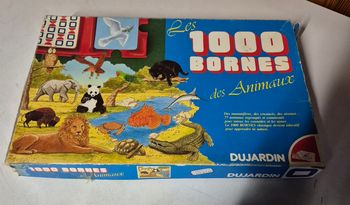 Jeu de société 1000 bornes des animaux dujardin