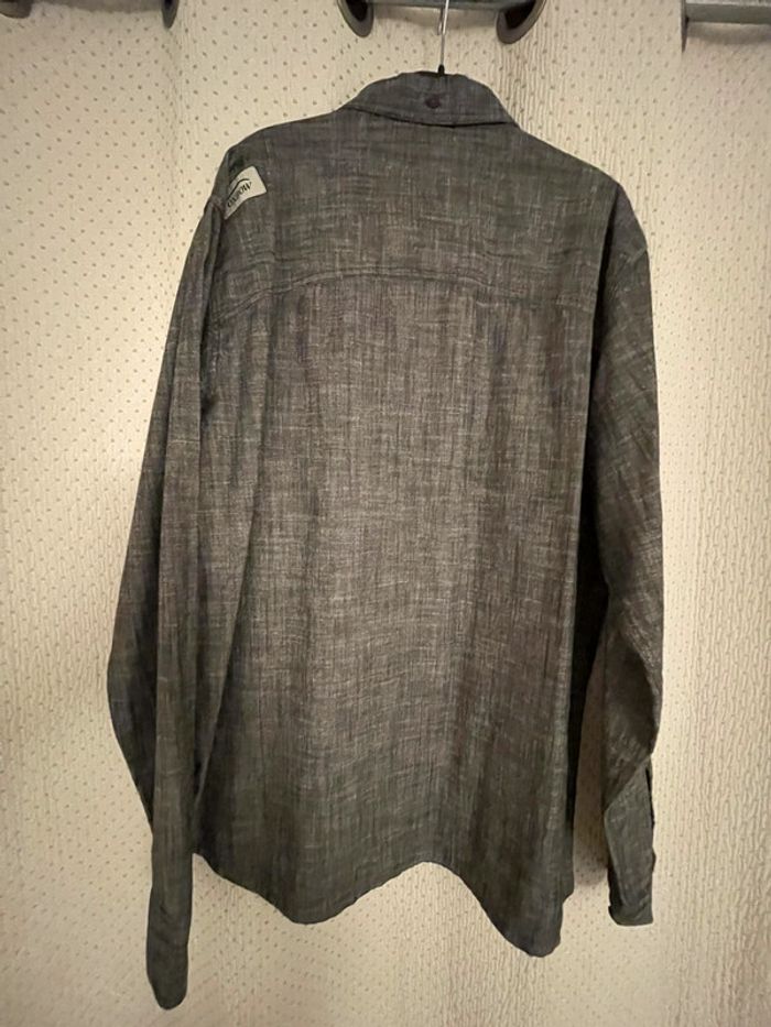 Chemise à manches longues grise - Oxbow - T. L - photo numéro 4