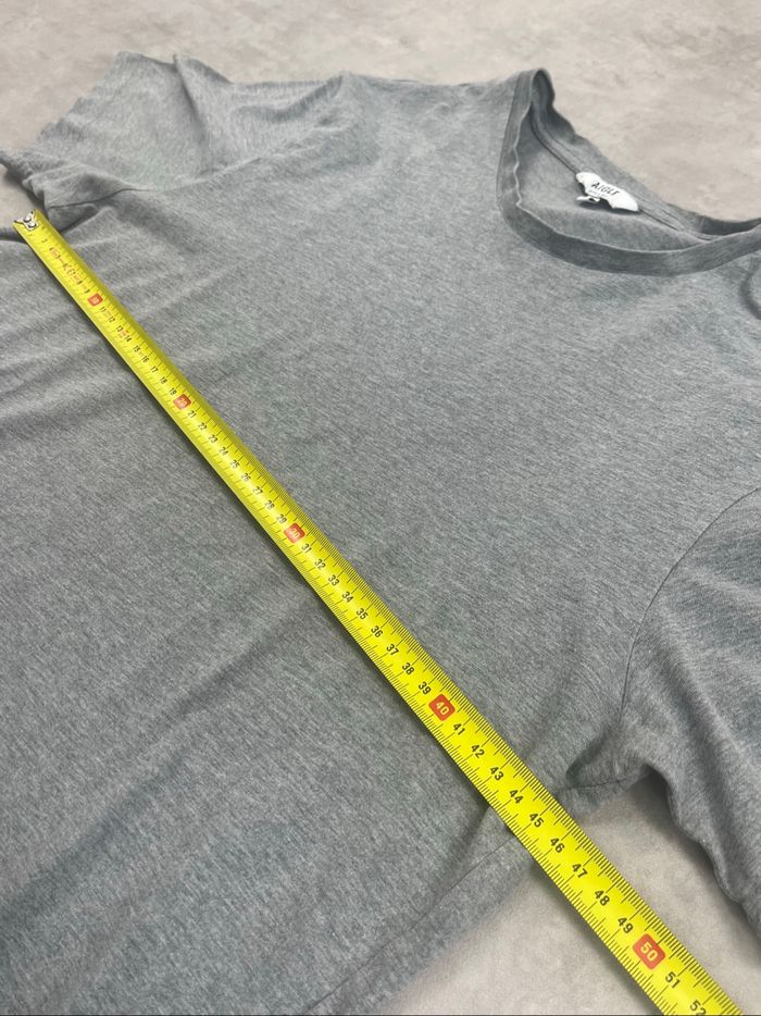 T-shirt Aigle uni gris à col rond - photo numéro 6