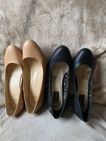 Lot d’escarpins P36 beige /noir