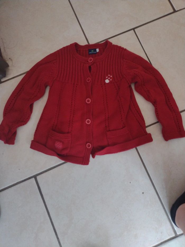 Gilet fille sergent major 6 ans