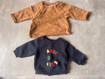 Lot de 2 pull 3 mois