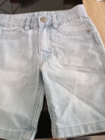 Short jean garçon 