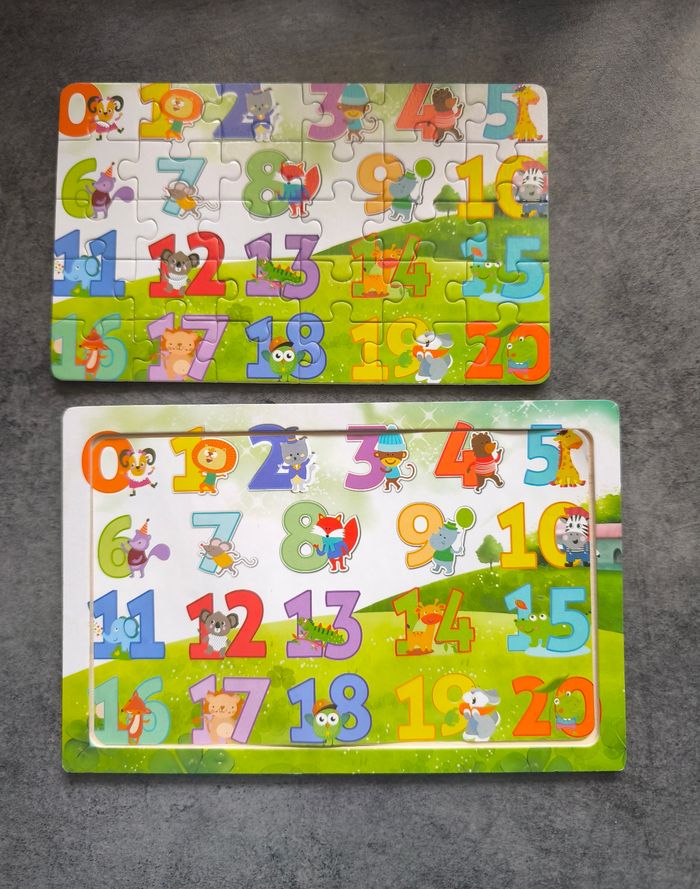 Puzzle chiffres - photo numéro 2