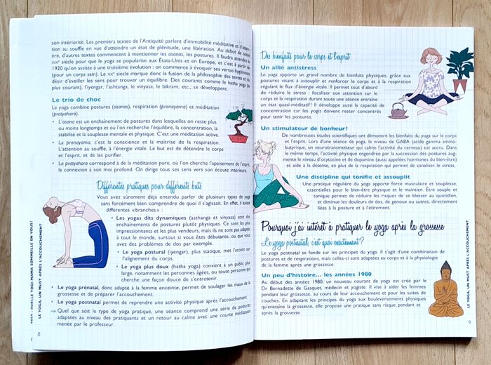 mon p'tit cahier Yoga postnatal - Emilie Yana - photo numéro 7