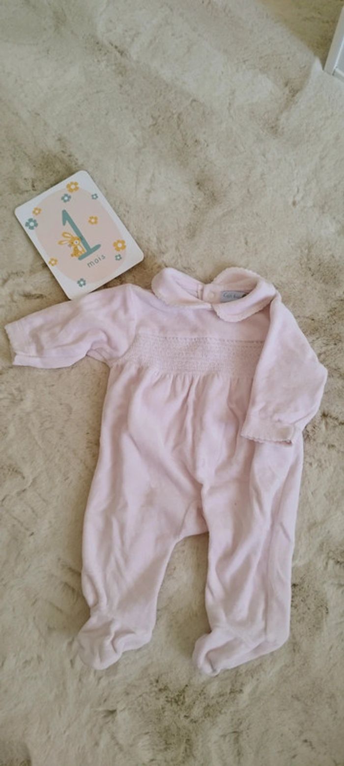 Pyjama et body rayé - photo numéro 2