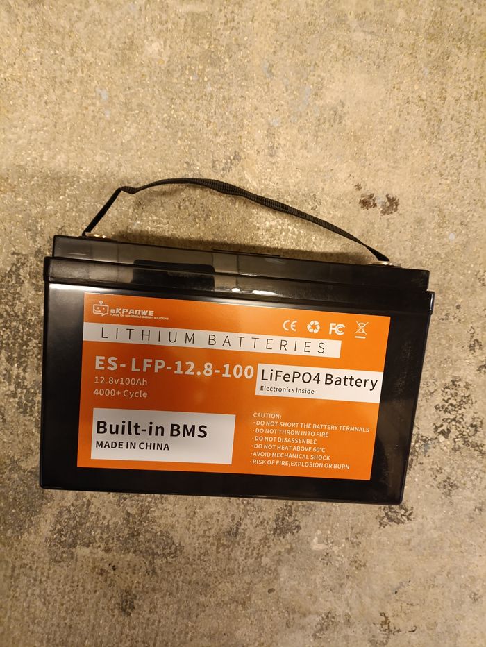 Batterie Lifepo4 1280 wh