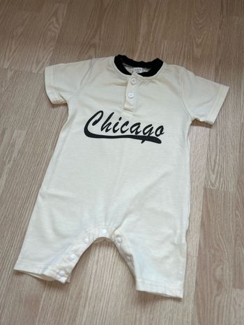 Pyjama bébé garçon baseball Chicago