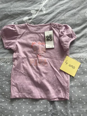T-shirt 4 ans gemo