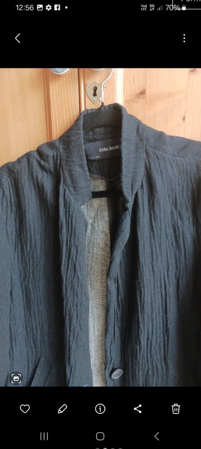 Veste longue zara - photo numéro 2