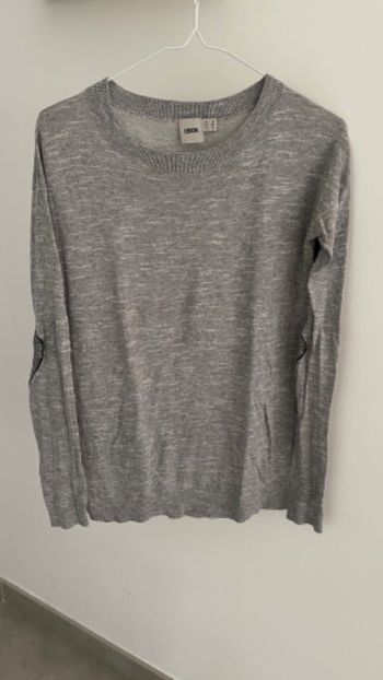 Pull fin gris chiné S (asos)
