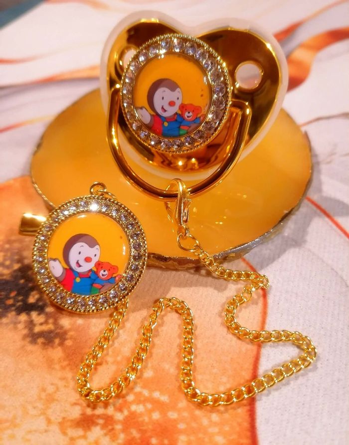 Tétine doré T'choupi - photo numéro 2