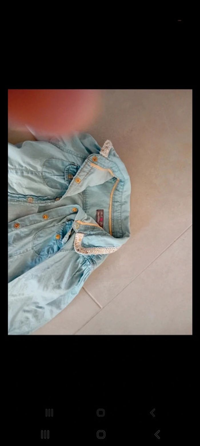 Chemise jean 5 ans - photo numéro 2