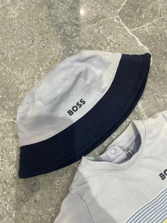 Ensemble barboteuse + chapeau boss - photo numéro 4