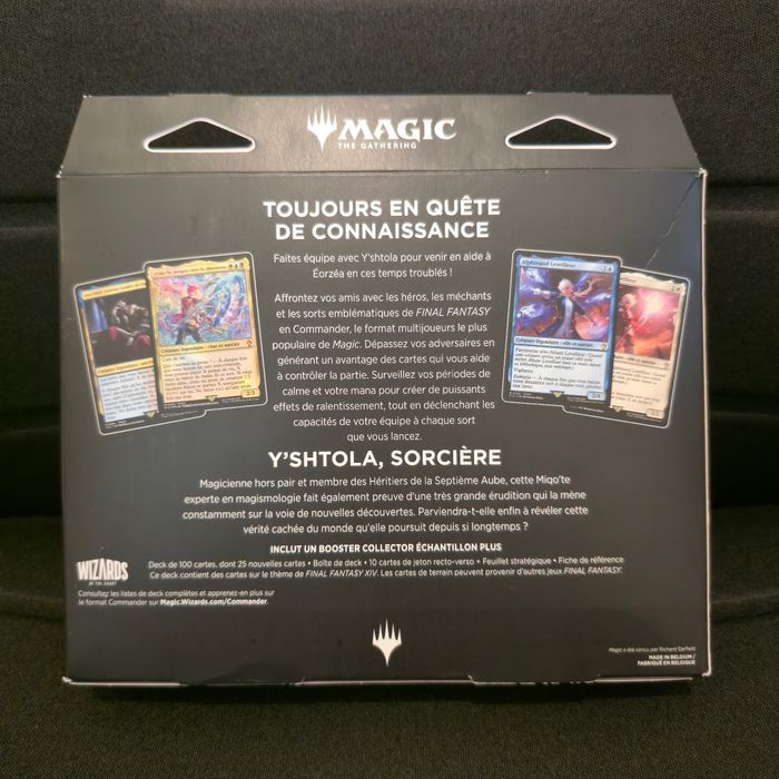 Deck Commander Final Fantasy Héritiers et Magie (Petits Chocs) Magic the Gathering - photo numéro 2