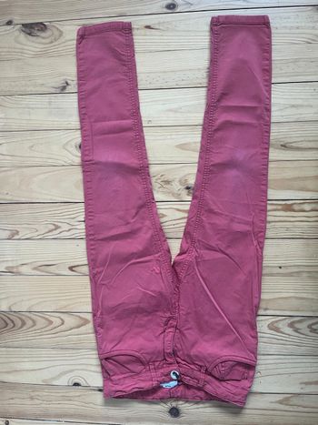 Pantalon bordeaux Cyrillus 9 ans
