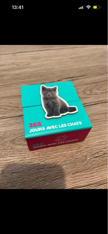 Livre 365 jours avec les chats