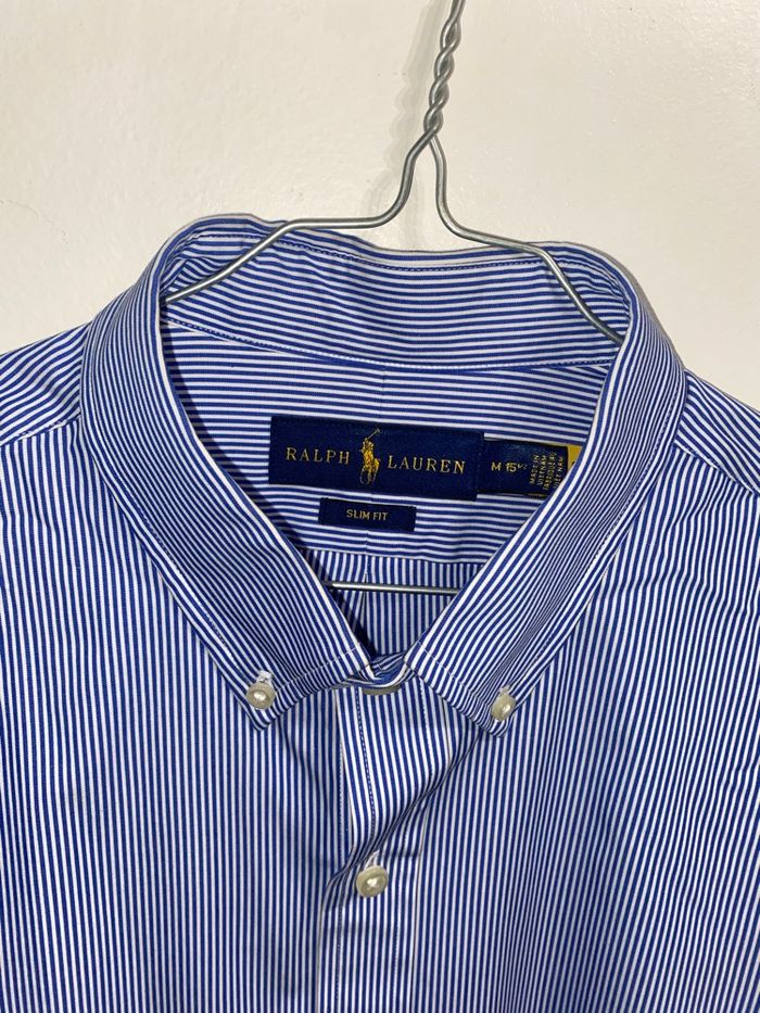 Chemise Slim fît Ralph Lauren bleues - photo numéro 2