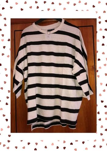 T-shirt rayé 36 Zara neuf avec étiquette