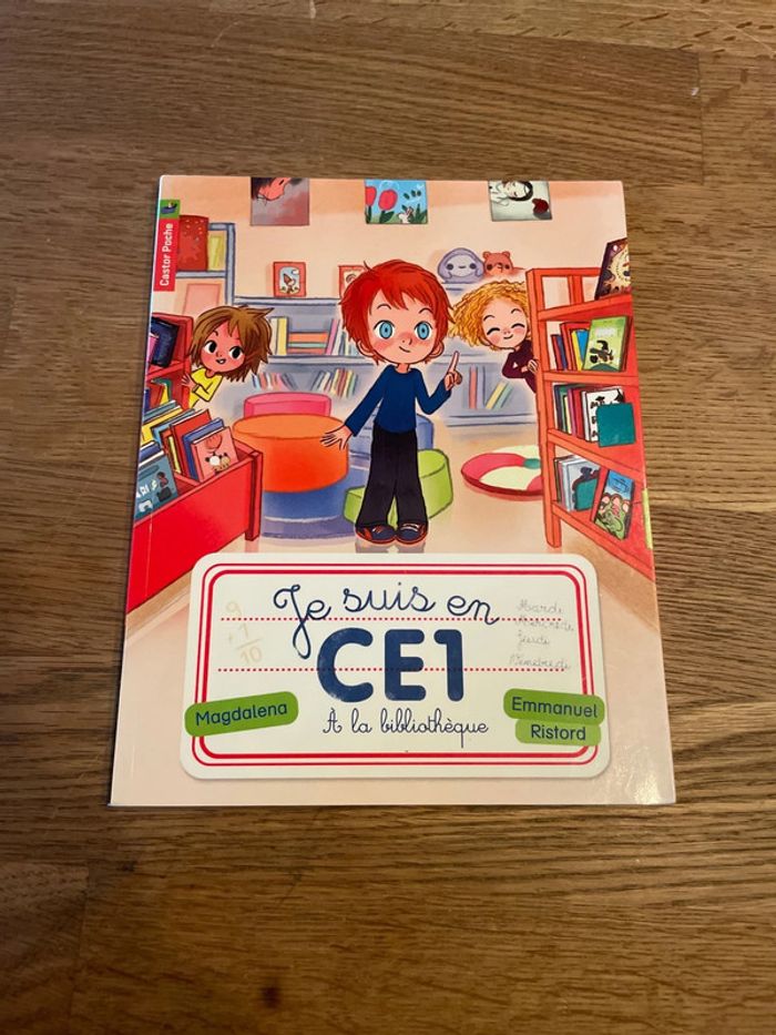 Livre Je suis en CE1 La photo de classe