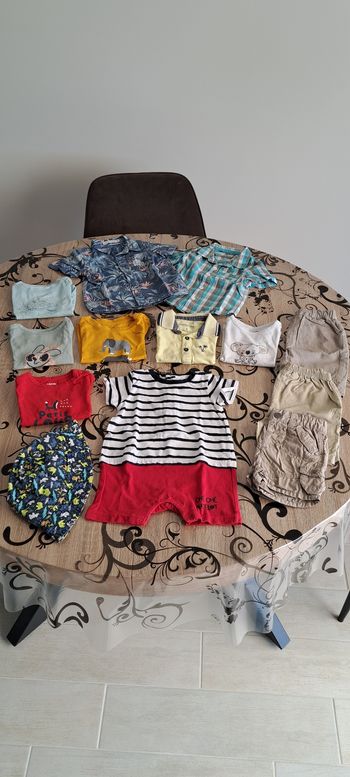 Lot de vêtements été garçon Taille 6 mois