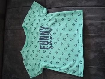 Tee-shirt manches courtes 12 mois Pat et Ripaton