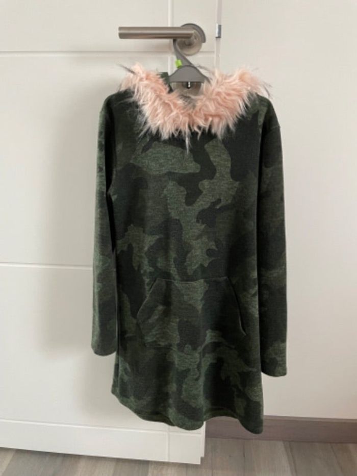 Pull robe fille