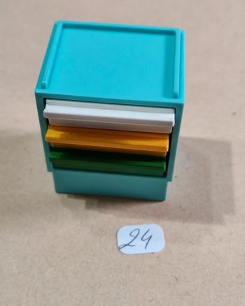 Playmobil hospital meuble à tiroirs