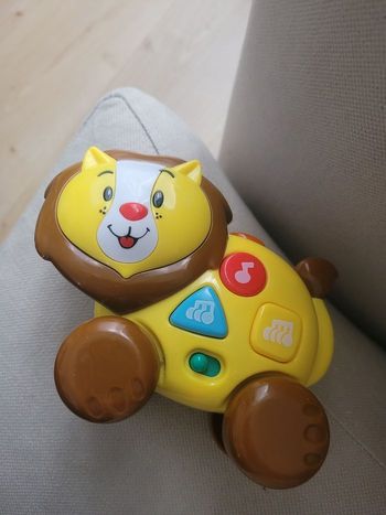 Lion musical et lumineux