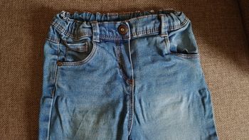 Jean bleu Tape à l'oeil