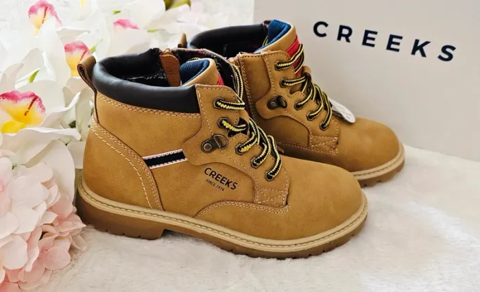 Bottes Bottines Zip Enfilage Facile Creeks T33