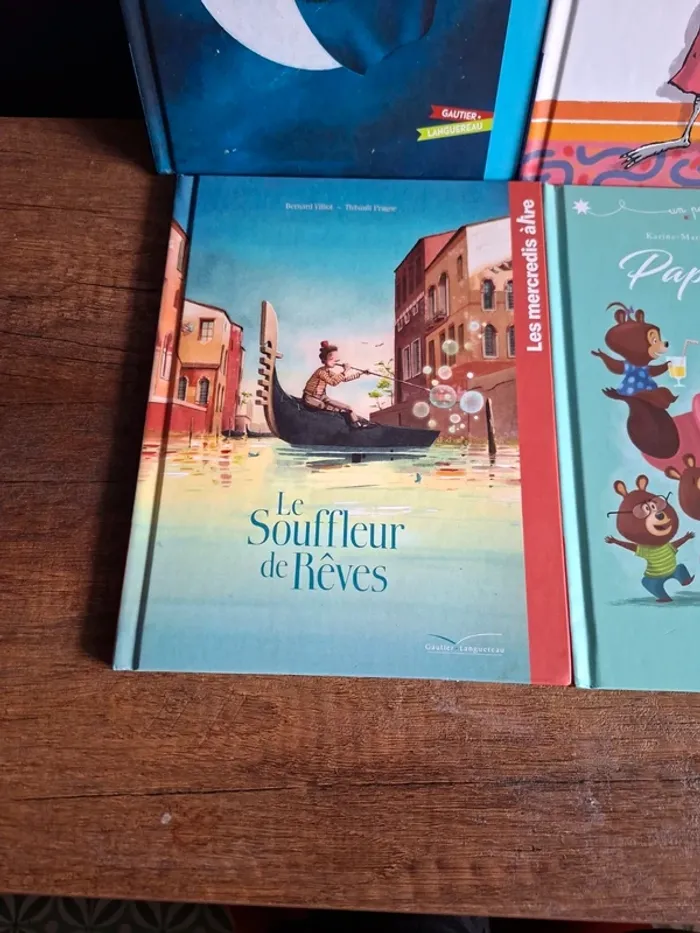 Lot de 4 livres Les mercredis à lire - photo numéro 2