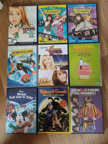 Lot 9 DVD jeunesse